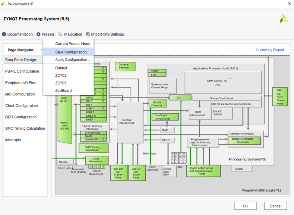 Figure 11. FCLK_CLK0 Configuration