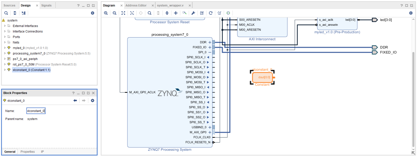 Figure 16. Add Constant IP Core