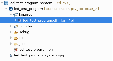 Figure 14. Compiled ‘.elf’ Binary