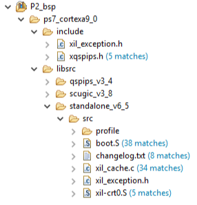 Figure 9. Directory of how to access crt0 file