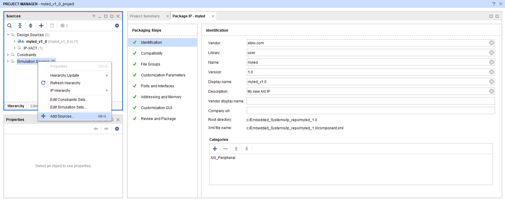 Figure 2. Add Sources to Simulation