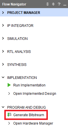 Figure 3. Generate Bitstream