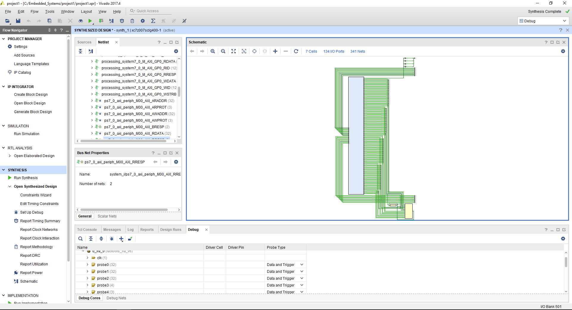 Figure 10. Save Debug Constraints.