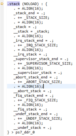 Figure 7. Stack Source Code