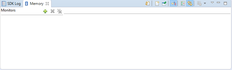 Figure 16. Debug Perspective: Memory