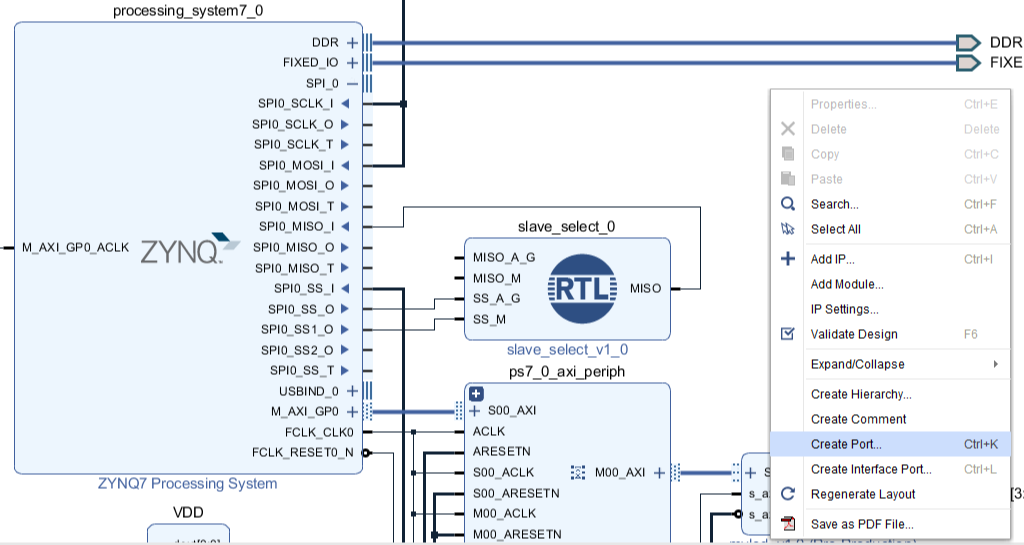 Figure 23. Create a Port