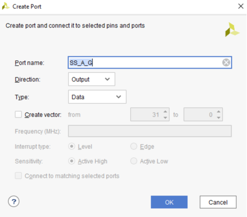 Figure 24. Create a Port Dialog