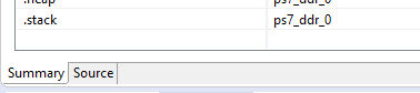 Figure 6. Opening Linker Script Source
