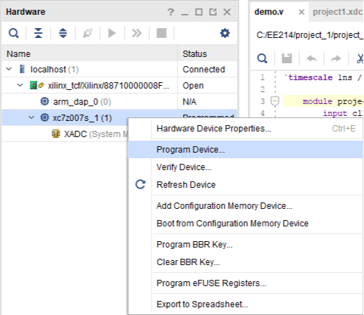 Figure 12. Program Device